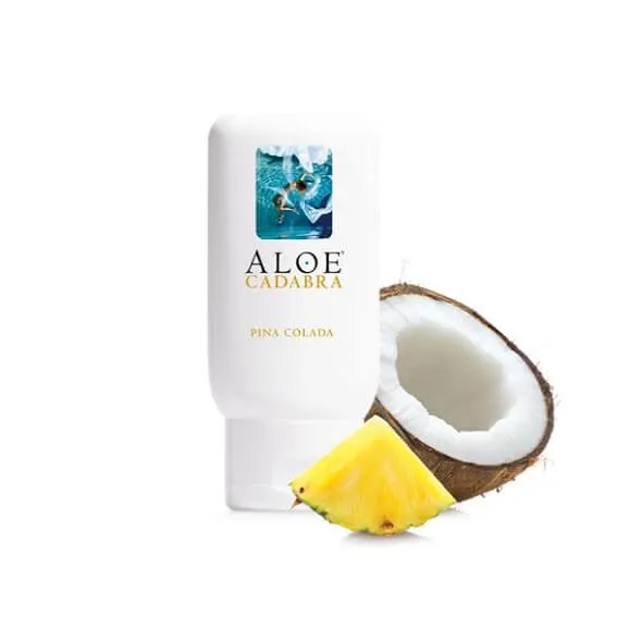 Aloe Cadabra Organic Lubricant Pina Colada 2.5 Oz