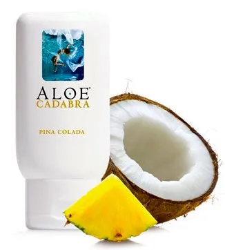 Aloe Cadabra Organic Lubricant Pina Colada 2.5 Oz