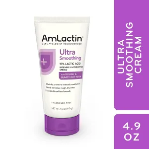 AmLactin Ultra Smoothing Intensely Hydrating Cream 4.9 oz