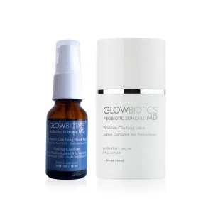 At-Home Peel Starter Duo: Probiotic Clarifying Home Peel   Clarifying Lotion