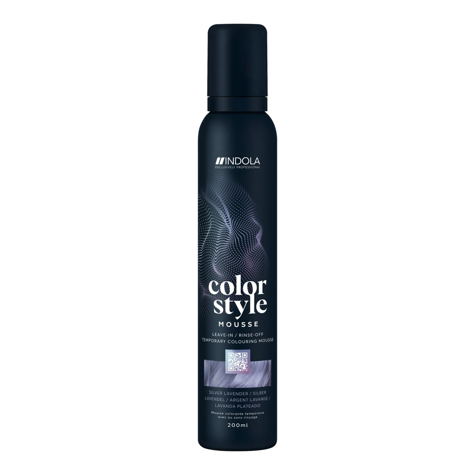 Indola Colour Style Mousse SILVER LAVENDER 200mL