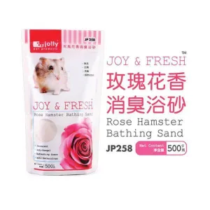 Jolly Joy & Fresh Hamster Bathing Sand Rose 500g (JP258)