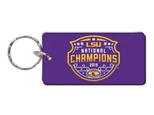 LSU Tigers 2019-2020 CFP National Champions WinCraft Acrylic Keychain