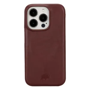 Mason iPhone 15 Pro Case, Soft Bordeaux