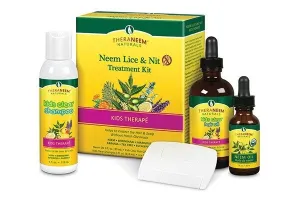 Organix South Neem Lice & Nit Treatment Kit 3 Bottles Kit