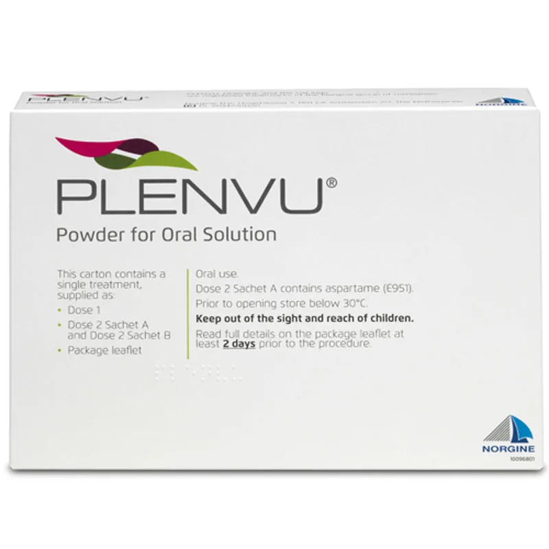 Plenvu Powder Packets For Oral Solution, 2 Day Split-Dosing, Mango & Fruit Punch Flavors