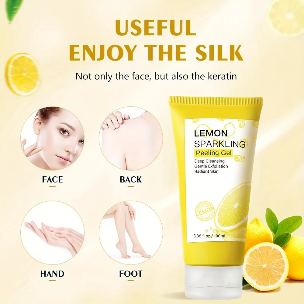 Revitalize with Lemon Sparkling Peel Exfoliate  Purify Skin