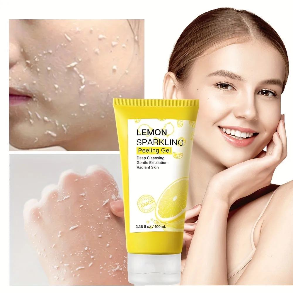 Revitalize with Lemon Sparkling Peel Exfoliate  Purify Skin