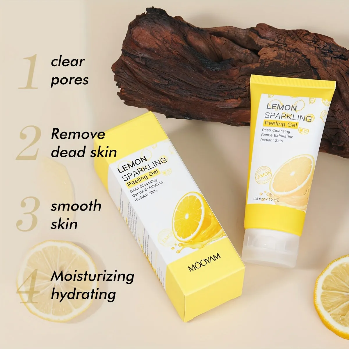 Revitalize with Lemon Sparkling Peel Exfoliate  Purify Skin