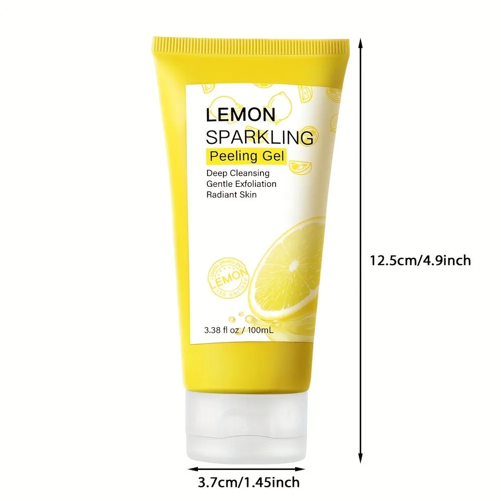 Revitalize with Lemon Sparkling Peel Exfoliate  Purify Skin