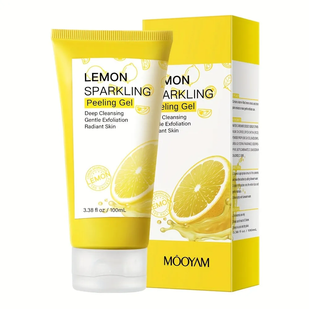 Revitalize with Lemon Sparkling Peel Exfoliate  Purify Skin